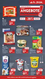 Gazetka promocyjna Aldi Nord - Aldi-Aktuell - Gazetka - ważna od 30.04 do 30.04.2022 - strona 33 - produkty: aldi, angebot, angebote, auer, aufstrich, backofen, bärenmarke, Bau, Bauer, Becher, beutel, bratwurst, brot, brotaufstrich, bruzzzler, buch, Dosenwurst, elle, frucht, fruchtjoghurt, Geflügel, gin, goldsaft, grafschafter, grill, haltbare milch, Holz, joghur, joghurt, knorr, marinade, milch, natur, Ofen, pasta, Pulled Pork, rezept, Ria, saft, sauce, sirup, Speck, teller, Ti, wiesenhof, wurst, zucker