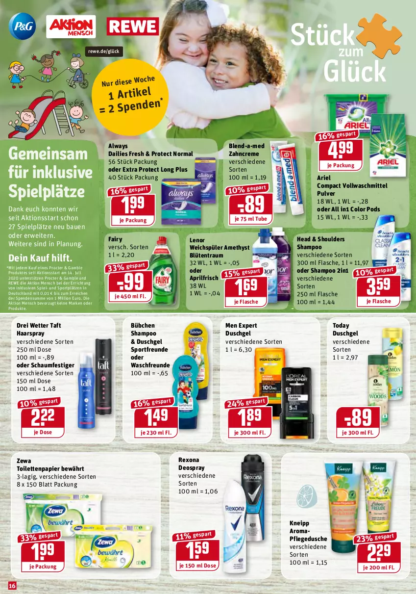 Aktueller Prospekt Rewe - REWE Ihr Kaufpark - von 31.05 bis 05.06.2021 - strona 16