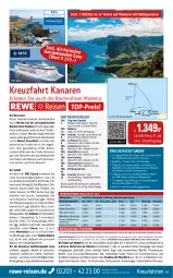 Gazetka promocyjna Rewe Reisen - Reiseprospekt - Gazetka - ważna od 31.05 do 31.05.2024 - strona 15 - produkty: angebot, angebote, asti, Bad, balkonkabine, bett, bier, blume, blumen, buch, cocktail, cocktails, drink, drinks, dusche, eis, elle, ente, fanta, fenster, fisch, fische, Fischer, flasche, getränk, getränke, inklusivleistungen, kreuzfahrten, kühlschrank, leine, olive, Persona, pool, reis, reiseverlauf, rel, Ria, ring, säfte, Schrank, Spezi, Thea, Ti, tisch, top-preis, uhr, wasser, wein, weine