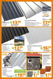 Gazetka promocyjna  - Prospekt für Globus Baumarkt  Achern - Gazetka - ważna od 08.10 do 08.10.2022 - strona 10 - produkty: auer, Bau, Bona, braun, Clin, eis, Fassadenblech, Garten, Hohlkammerplatte, kleid, Kleidung, latte, natur, Rauch, reis, Ria, Verlegeplatten, Wellplatte