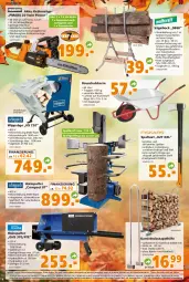 Gazetka promocyjna  - Prospekt für Globus Baumarkt  Achern - Gazetka - ważna od 08.10 do 08.10.2022 - strona 4 - produkty: akku, Bank, Bau, Brei, bügel, dell, eis, ente, Holz, Holzspalter, Kamin, Kaminholz, Kette, kraft, ladegerät, LG, Mode, reis, ring, säge, schnellladegerät, Ti, tisch, werkzeug, ZTE