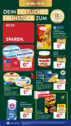 Gazetka promocyjna AldiSud - NÄCHSTE WOCHE - Gazetka - ważna od 16.12 do 16.12.2023 - strona 18 - produkty: alle artikel ohne dekoration, bärenmarke, beutel, brötchen, cerealien, coppenrath, dekoration, eis, elle, ferrero, französischer weichkäse, frische milch, frischkäse, früchte, géramont, gin, Goldstücke, Käse, kräuter, Ländertee, milch, nesquik, nestlé, nutella, pfirsich, philadelphia, reis, schnittlauch, tee, teller, Ti, weichkäse, weizenbrötchen, ZTE