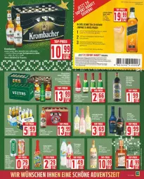Gazetka promocyjna Edeka - Prospekte - Gazetka - ważna od 21.12 do 21.12.2024 - strona 13 - produkty: eis, flasche, krombache, krombacher, reis, Ti, top-preis, veltins