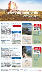 Gazetka promocyjna Lidl - Monatliche Reise-Highlights (SÜD) - Gazetka - ważna od 28.02 do 28.02.2023 - strona 35 - produkty: auer, axe, blume, blumen, Brei, buch, E-Bike, eis, Elan, elle, Garten, inklusivleistungen, kaffee, kuchen, kurtaxe, natur, natura, obst, rama, reis, reiseveranstalter, reiseverlauf, sattel, steinbach, stube, Tasche, taschen, tee, telefon, Ti, wein