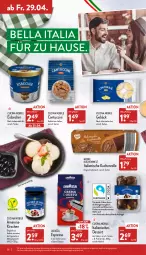 Gazetka promocyjna Aldi Nord - Aldi-Vorschau - Gazetka - ważna od 30.04 do 30.04.2022 - strona 28 - produkty: alkohol, Amarenakirschen, Becher, beutel, cantuccini, cin, classico, dessert, eis, eisbecher, erde, espresso, gin, Italienisches Dessert, kakao, kirsch, kirsche, kirschen, kuchen, lavazza, Profiteroles, Schal, Schale, Ti, tuc, ZTE, zucker