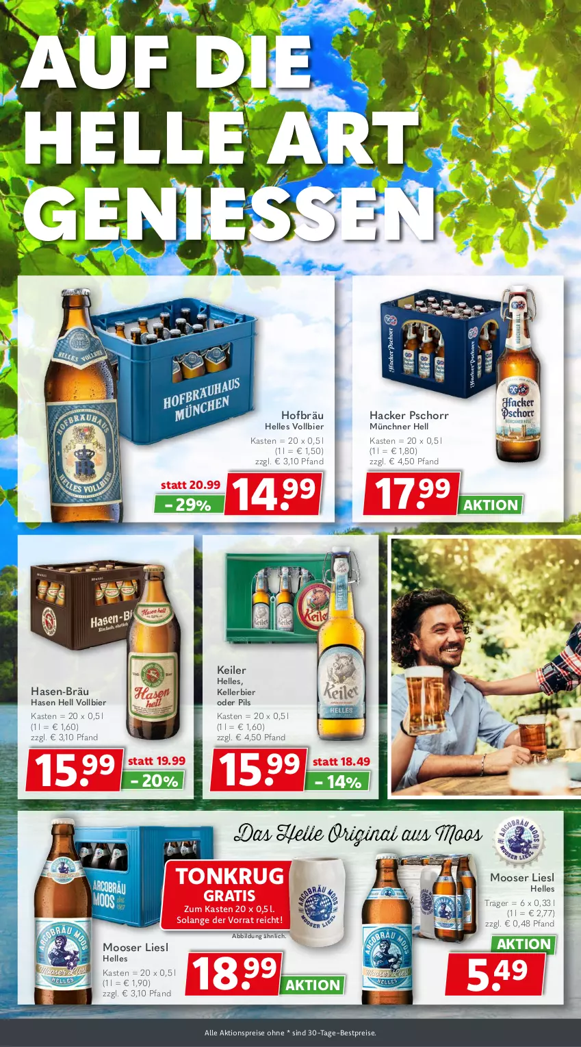 Aktueller Prospekt Getraenkeland - von 03.08 bis 15.08.2026 - strona 4 - produkty: aktionspreis, bestpreis, bestpreise, bier, eis, elle, hacker pschorr, kellerbier, pils, reis, Ti