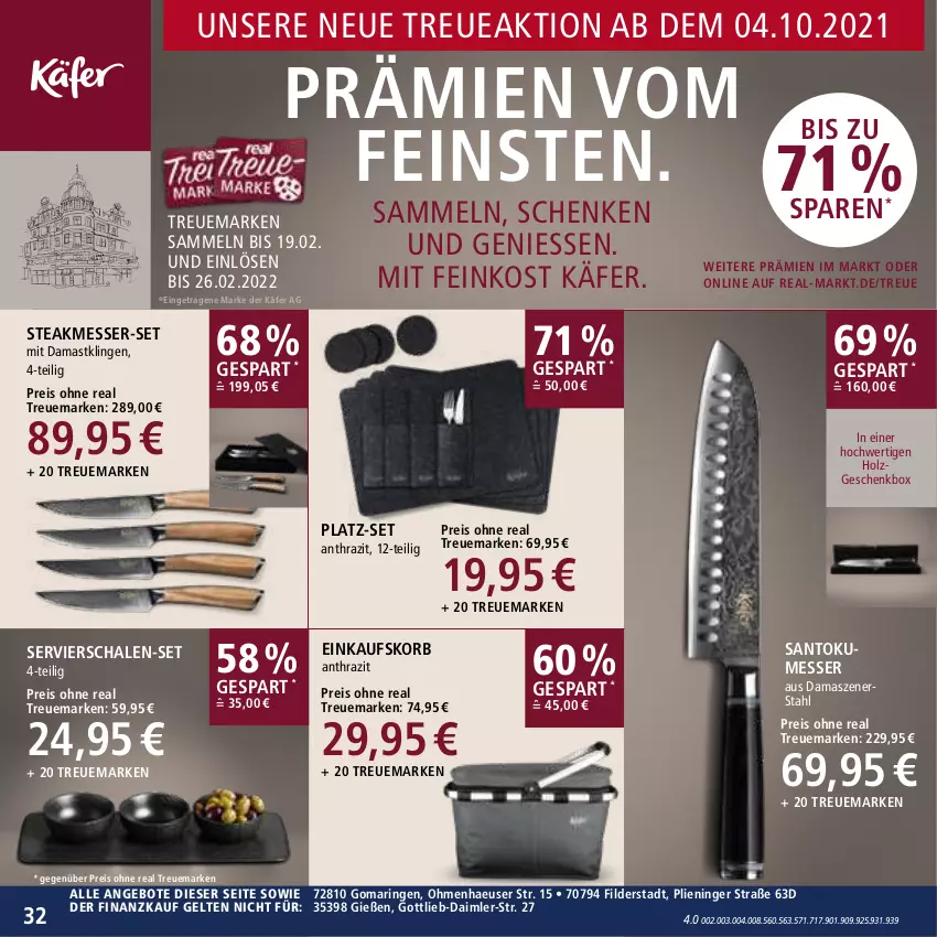 Aktueller Prospekt Real - Real Handzettel - von 04.10 bis 09.10.2021 - strona 32