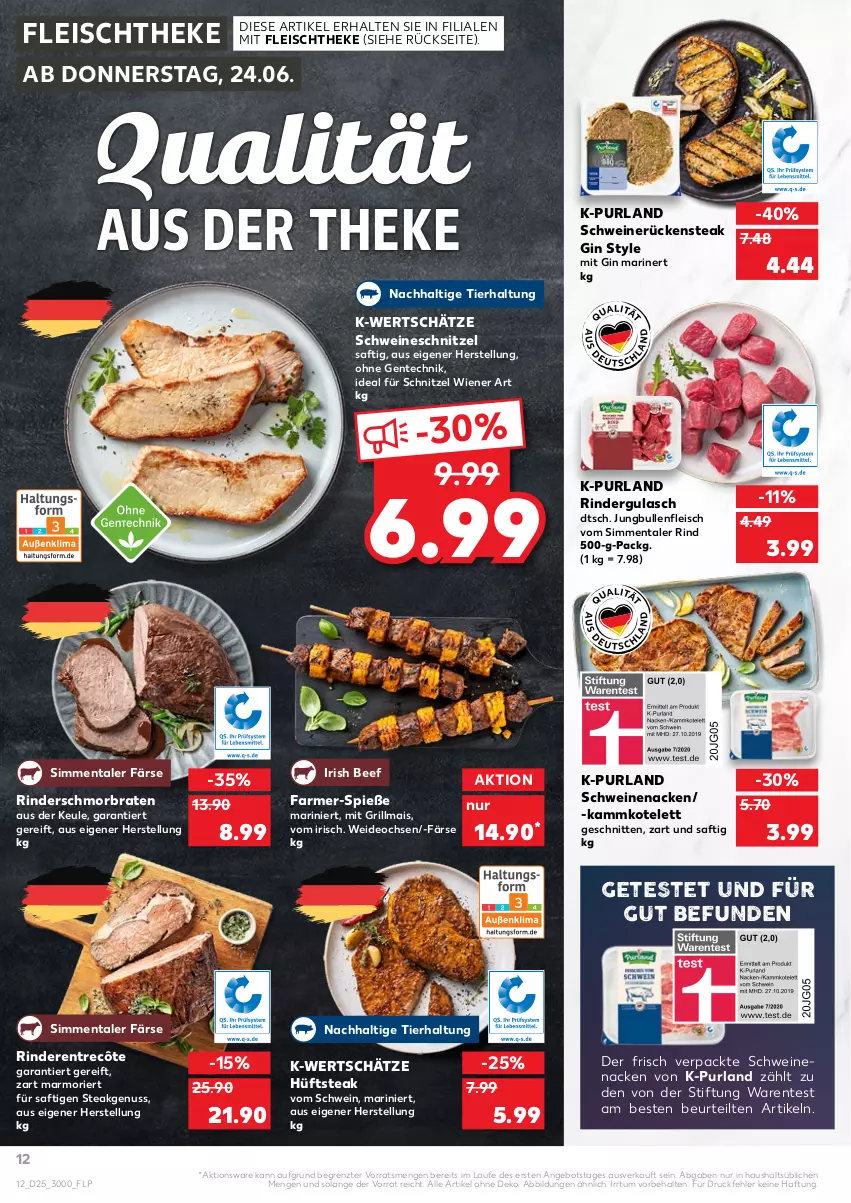 Aktueller Prospekt Kaufland - von 24.06 bis 30.06.2021 - strona 12