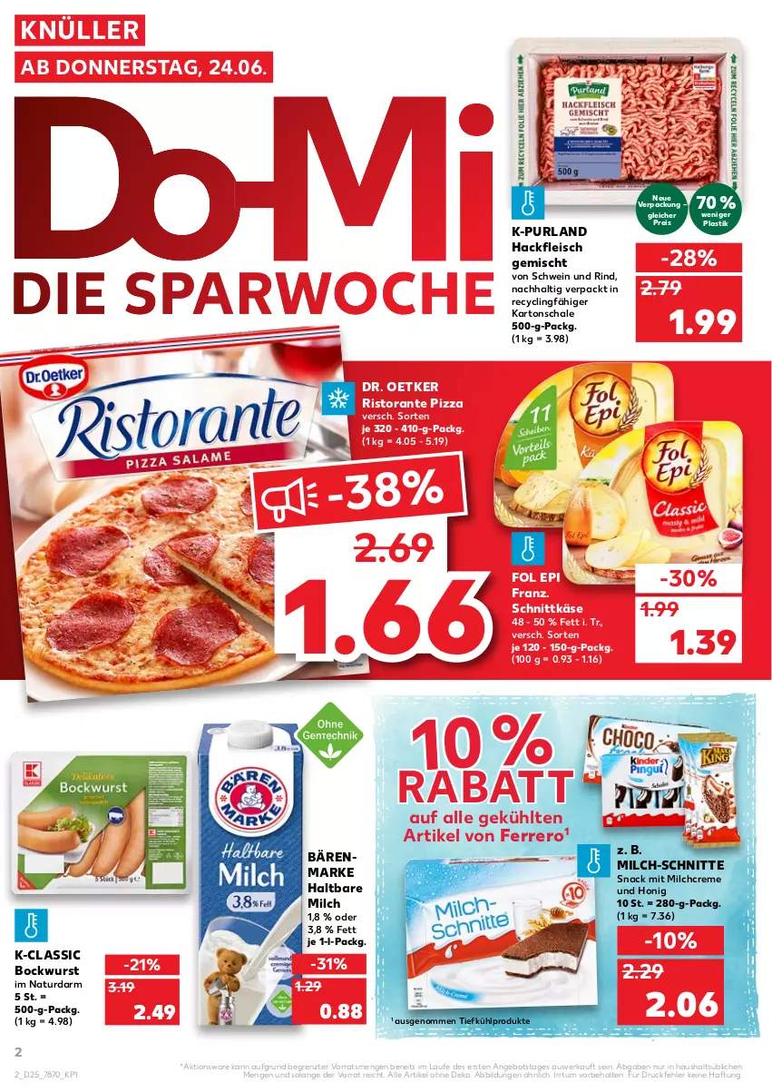 Aktueller Prospekt Kaufland - von 24.06 bis 30.06.2021 - strona 2