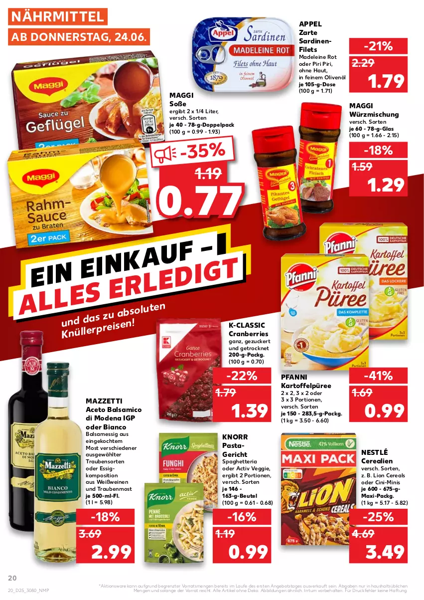 Aktueller Prospekt Kaufland - von 24.06 bis 30.06.2021 - strona 20