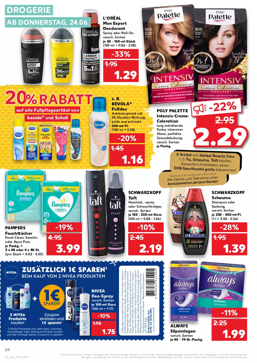 Aktueller Prospekt Kaufland - von 24.06 bis 30.06.2021 - strona 24