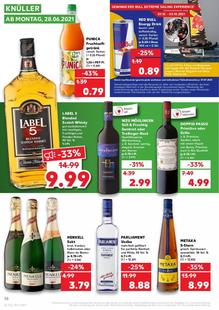 Aktueller Prospekt Kaufland - von 24.06 bis 30.06.2021 - strona 38