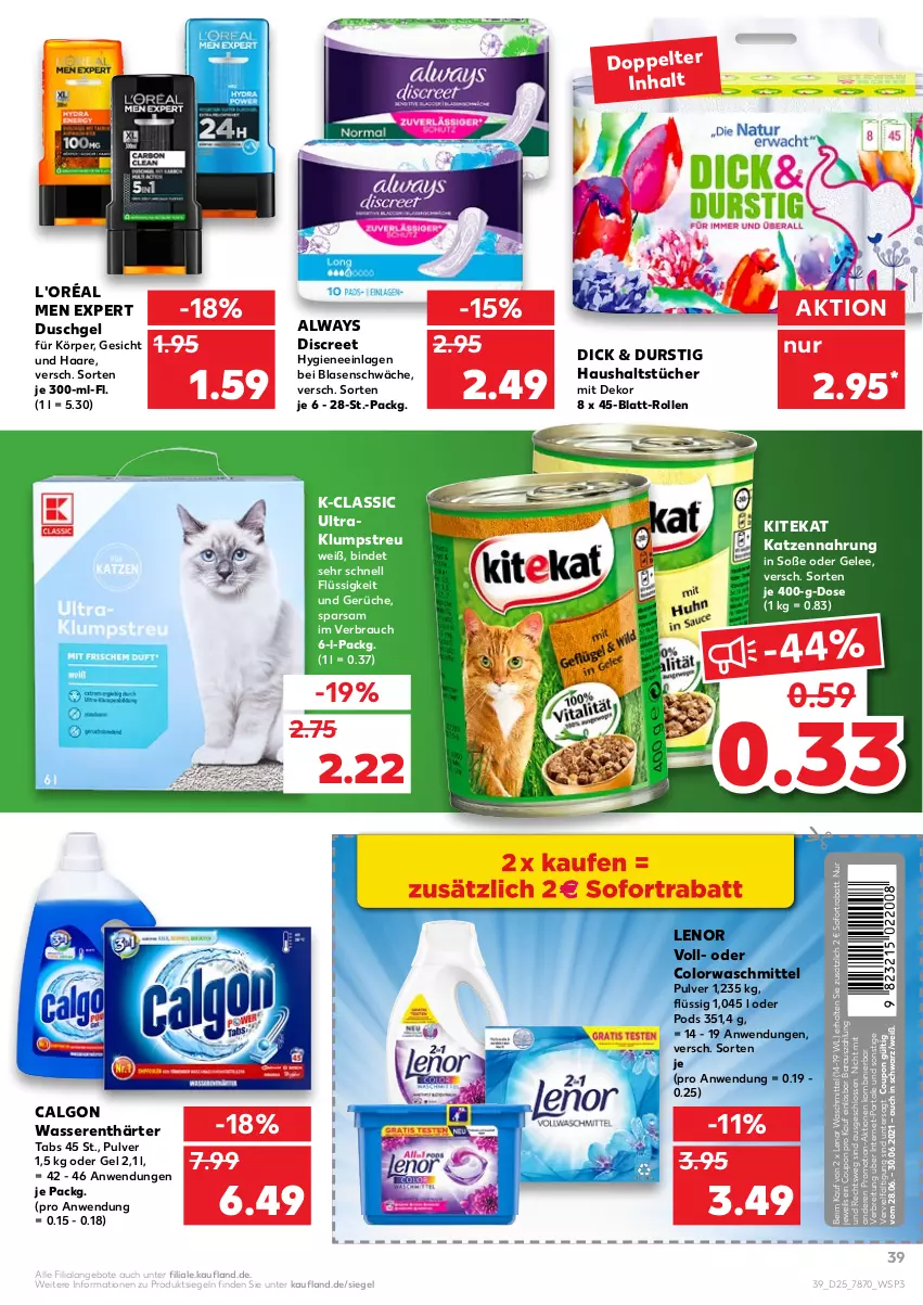 Aktueller Prospekt Kaufland - von 24.06 bis 30.06.2021 - strona 39