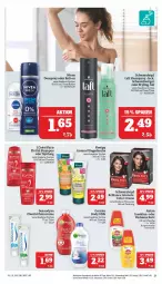 Gazetka promocyjna Marktkauf - Prospekt - Gazetka - ważna od 02.07 do 02.07.2022 - strona 25 - produkty: Autan, body, body milk, brillance, creme, deo, deospray, dusche, eis, elvital, flasche, garnier, haarspray, kneipp, l'oreal, lack, nivea, Nuance, pflegedusche, rama, reis, roll-on, Roller, schaumfestiger, schwarzkop, schwarzkopf, sekt, sensodyne, shampoo, spülung, Taft, Ti, vita, zahncreme, ZTE