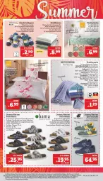 Gazetka promocyjna Marktkauf - Prospekt - Gazetka - ważna od 02.07 do 02.07.2022 - strona 40 - produkty: Bad, badetuch, Bau, baumwolle, bett, decksohle, dell, duschtuch, eis, elle, erde, gästetuch, handtuch, kissen, kleid, Kleidung, Mode, pantolette, pantoletten, reis, schuhe, Sport, sportschuhe, Strickgarn, stuhl, stuhlkissen, teller, Ti, tisch, Tischwäsche, tuc, waschhandschuh, wolle