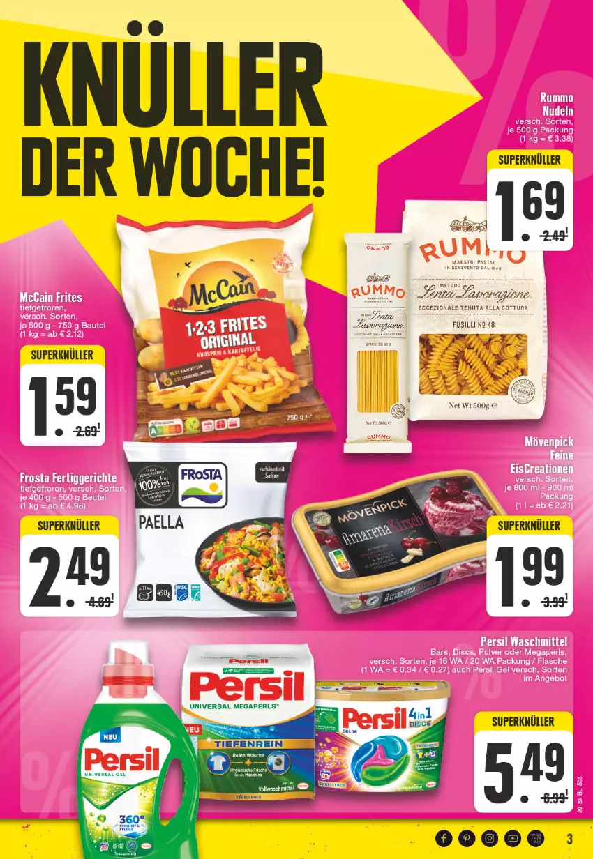 Aktueller Prospekt Edeka - Angebote der Woche - von 25.09 bis 30.09.2023 - strona 3 - produkty: elle, fusilli