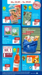 Gazetka promocyjna AldiSud - NÄCHSTE WOCHE - Gazetka - ważna od 29.07 do 29.07.2023 - strona 11 - produkty: aldi, Asia Green Garden, Bad, biscotto, brut, burgunder, eis, Elektro, elle, flasche, gin, HP, kokos, kokosnuss, Kokosnussmilch, korn, kräuter, Laufen, maracuja, milch, nuss, petersilie, pfirsich, pril, reis, sandwich, spätburgunder, Ti, toast, wein, ZTE