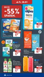 Gazetka promocyjna AldiSud - NÄCHSTE WOCHE - Gazetka - ważna od 29.07 do 29.07.2023 - strona 27 - produkty: alpro, apfel, arla, bohne, dallmayr, drink, eis, feta, finello, flasche, grana, granatapfel, hafer, Haferdrink, je 500-ml-flasche, Käse, pizza, Rana, reis, smoothie, true fruits, ziegenkäse