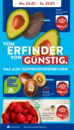 Gazetka promocyjna AldiSud - NÄCHSTE WOCHE - Gazetka - ważna od 29.07 do 29.07.2023 - strona 4 - produkty: aldi, avocado, beere, beeren, eis, Elan, früchte, himbeer, himbeere, himbeeren, kiwi, Kiwi Gold, kracher, nuss, reis, Schal, Schale, Ti