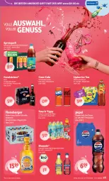 Gazetka promocyjna Getraenke Hoffmann - Prospekte - Gazetka - ważna od 29.08 do 29.08.2026 - strona 3 - produkty: angebot, angebote, beere, berliner, bio, bionade, brause, burger, coca-cola, cola, eis, erdbeere, fassbrause, flensburger, gerolsteine, gerolsteiner, gin, holunder, ice tea, kirsch, kirsche, kräuter, limo, lipton, lipton ice tea, natur, nuss, oder kräuter, orange, pepsi, pfirsich, Rauch, Spreequell, steiner, Ti, zitrone, zucker