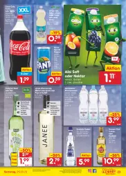 Gazetka promocyjna Netto Marken-Discount - Filial-Angebote - Gazetka - ważna od 25.03 do 25.03.2023 - strona 23 - produkty: Alwa, angebot, bestpreis, bitter lemon, chardonnay, coca-cola, cola, eis, fanta, fanta oder, fanta oder sprite, fisch, Geflügel, gerolsteine, gerolsteiner, gin, ginger, ginger ale, Havana Club, merl, merlot, mineralwasser, Nektar, oder sprite, puschkin vodka, qualitätswein, reis, saft, salat, sprite, steiner, Ti, tonic, tonic water, vodka, vorspeise, wasser, wein, Weißwein, Wild, wild berry, ZTE