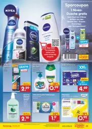 Gazetka promocyjna Netto Marken-Discount - Filial-Angebote - Gazetka - ważna od 25.03 do 25.03.2023 - strona 25 - produkty: angebot, bestpreis, bürste, cottonelle, coupon, coupons, deo, Dr. Best, dusche, eis, elle, feuchtes toilettenpapier, gin, haarpflege, nivea, olive, palmolive, papier, reis, schauma, schauma shampoo, Seife, shampoo, slip, slipeinlagen, Tasche, taschen, taschentücher, Tempo, Ti, toilettenpapier, tücher, zahnbürste, ZTE