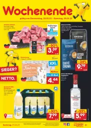 Gazetka promocyjna Netto Marken-Discount - Filial-Angebote - Gazetka - ważna od 25.03 do 25.03.2023 - strona 31 - produkty: angebot, bestpreis, bohne, bohnen, caffè crema, doppelkorn, eduscho, eis, erfrischungsgetränk, espresso, getränk, gulasch, intenso, kaffee, kaffeebohnen, korn, küche, Küchen, küchentücher, reis, Ria, ring, schinken, schwein, Spreequell, Ti, tücher, wein, ZTE