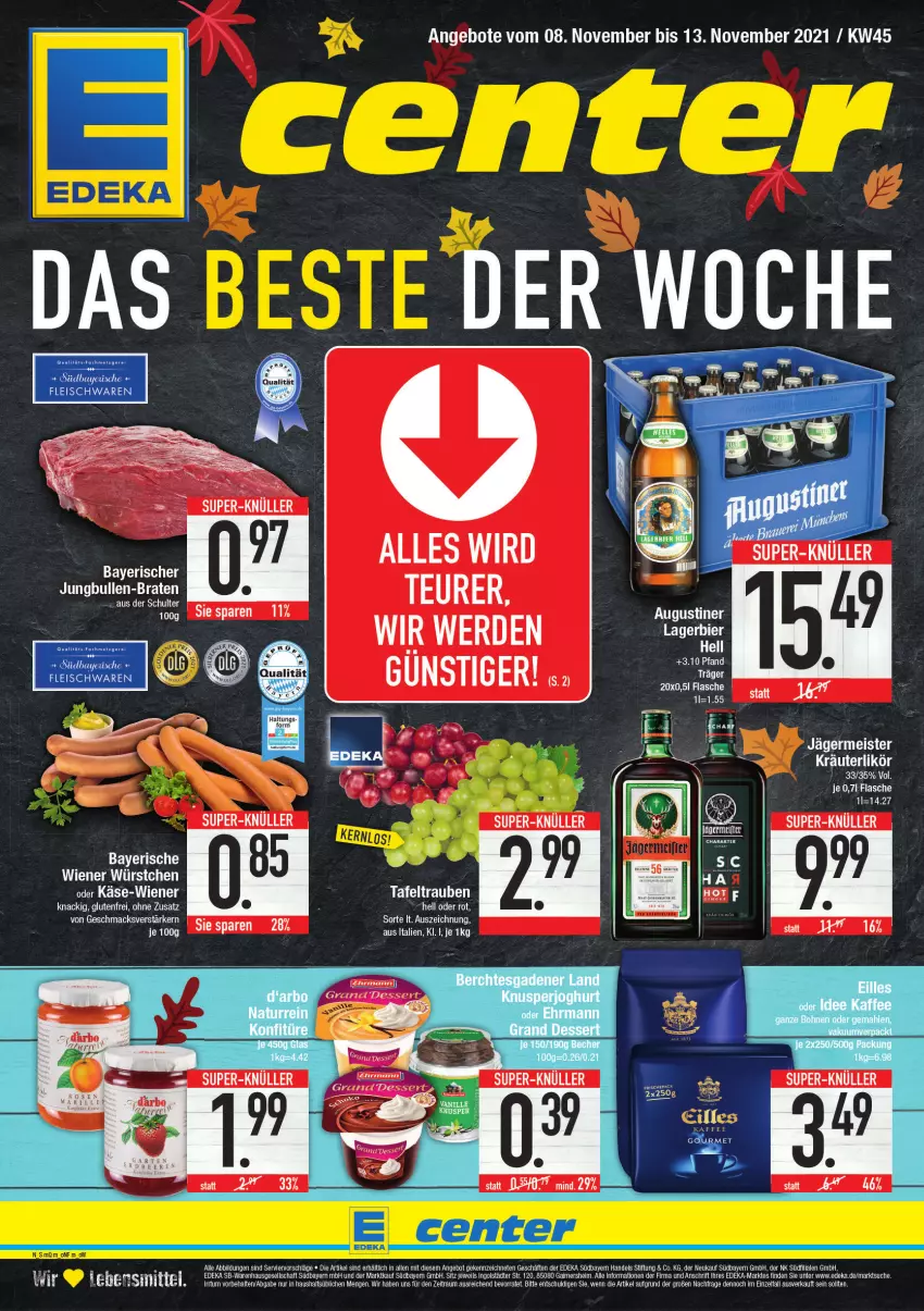 Aktueller Prospekt E Center - Angebote der Woche - von 08.11 bis 13.11.2021 - strona 1