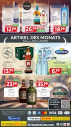 Gazetka promocyjna Getraenkeland - Gazetka - ważna od 12.10 do 12.10.2024 - strona 6 - produkty: abholpreise, aktionspreis, Alwa, bestpreis, bestpreise, dry gin, eis, Elan, flasche, getränk, getränke, gin, london dry, london dry gin, mac, mineralwasser, payback, reis, rum, sapphire, scotch, single malt, Spaten, Ti, tuc, vodka, wasser, whisky