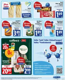 Gazetka promocyjna Edeka - Prospekte - Gazetka - ważna od 12.04 do 12.04.2025 - strona 5 - produkty: aufstrich, auto, ball, bio, brot, brotaufstrich, coupon, creme, eis, flasche, katzennahrung, kitkat, Kuschelweich, LG, lion, nacho, natur, nuss, ohne palmöl, ovomaltine, reis, spargel, tee, Ti, tisch, weichspüler