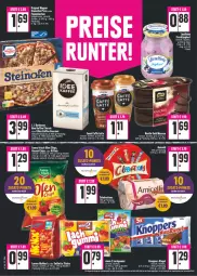 Gazetka promocyjna E Center - Angebote der Woche - Gazetka - ważna od 02.04 do 02.04.2022 - strona 2 - produkty: angebot, angebotspreis, auer, Becher, beutel, caffe, Cap, chips, cin, darbo, darboven, deutschlandcard, eis, erdnuss, flammkuchen, flippies, frucht, fruchtjoghurt, gin, joghur, joghurt, kaffee, knoppers, kuchen, lamm, landliebe, latte, LG, mac, mousse, nuss, Ofen, original wagner, pizza, reis, riegel, steinofen, steinofen pizza, tee, Ti, wagner