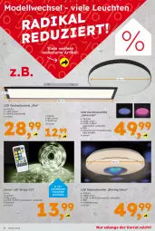 Gazetka promocyjna  - Gazetka - ważna od 27.01 do 27.01.2024 - strona 8 - produkty: decke, deckenleuchte, dell, fernbedienung, LED Deckenleuchte, Leuchte, leuchten, Mode, Ria, Schal, Ti