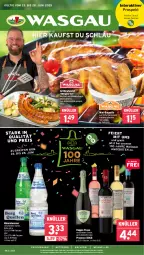 Gazetka promocyjna Wasgau - Gazetka - ważna od 28.06 do 28.06.2025 - strona 1 - produkty: alkohol, Alwa, angebot, angebote, baguette, bratwurst, Brei, doppio passo, ecco, eier, eis, elle, flasche, fleisch, geback, gewürz, grill, grillbratwurst, mehl, mineralwasser, mw-flasche, passo, prosecco, reis, rind, schwein, schweine, schweinefleisch, Ti, wasser, wein, weine, weizenmehl, wurst