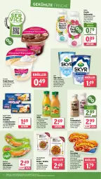 Gazetka promocyjna Wasgau - Gazetka - ważna od 28.06 do 28.06.2025 - strona 12 - produkty: angebot, arla, Becher, brötchen, burger, butter, buttermilch, Croissant, croissants, curry, currywurst, dessert, ehrmann, Ehrmann Grand Dessert, eis, flasche, fleisch, fleischwurst, frucht, gewürz, gin, gutfried, Holz, Innocent, je 500-ml-flasche, meica, milch, Müller, natur, orange, orangen, orangensaft, reifen, reis, Ria, ring, saft, säfte, sauce, Skyr, Sonntagsbrötchen, The Vegetarian Butcher, Ti, Vegeta, wurst