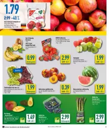 Gazetka promocyjna Diska - Prospekte - Gazetka - ważna od 07.05 do 07.05.2022 - strona 6 - produkty: aktionspreis, banane, bananen, beere, beeren, bio, deka, edeka bio, eis, Elan, erdbeere, erdbeeren, fleisch, heidelbeere, heidelbeeren, jumbo, kiwi, Kiwi Gold, mango, melone, Nektar, nektarinen, reis, Schal, Schale, spargel, spargel grün, tafeläpfel, tafeltrauben, Ti, trauben, wasser, wassermelone, zespri