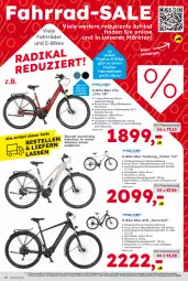 Gazetka promocyjna  - Gazetka - ważna od 28.09 do 28.09.2024 - strona 16 - produkty: akku, Bank, E-Bike, E-Bikes, eis, Fahrrad, fahrradhelm, fisch, fische, Fischer, Kette, nexus, reis, rwe, Schal, shimano, Ti, ZTE