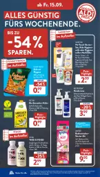 Gazetka promocyjna AldiSud - NÄCHSTE WOCHE - Gazetka - ważna od 16.09 do 16.09.2023 - strona 29 - produkty: apfel, banane, bio, Bodentücher, bodenwischer, creme, eis, elle, erdnuss, flasche, flippies, funny-frisch, gin, hafer, handcreme, honig, je 500-ml-flasche, neutrogena, nuk, nuss, reis, Ria, sagrotan, Seife, swiffer, teller, Ti, tücher, ZTE