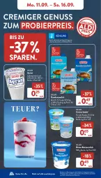 Gazetka promocyjna AldiSud - NÄCHSTE WOCHE - Gazetka - ważna od 16.09 do 16.09.2023 - strona 8 - produkty: aldi, alle artikel ohne dekoration, Ayran, Becher, bier, butter, buttermilch, dekoration, drink, eis, getränk, joghur, joghurt, kondensmilch, kräuter, LG, milch, nuss, oder kräuter, reine buttermilch, reis, schoko, Ti, ZTE
