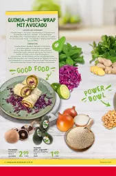 Gazetka promocyjna Selgros - Plant based - Gazetka - ważna od 12.07 do 12.07.2023 - strona 4 - produkty: avocado, basilikum, dressing, eis, elle, honig, knoblauch, limette, limetten, mandel, mandeln, Mett, metten, Mixer, olive, oliven, olivenöl, pesto, pfanne, pfeffer, pilze, quinoa, reifen, reis, rotkohl, saft, salz, Schal, Schale, sirup, soja, Soße, stifte, Ti, tortilla, Tortilla-wrap, WICK, wrap, wraps, zwiebel, zwiebeln