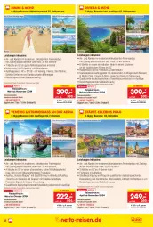 Gazetka promocyjna Netto Marken-Discount - Reise-Angebote Oktober - Gazetka - ważna od 31.10 do 31.10.2023 - strona 18 - produkty: arlo, ball, Brei, brie, buch, eis, grappa, K2, LG, lorenz, Mode, monte, pril, reis, reiseveranstalter, Ria, Ti, trendtours touristik gmbh, uhr, Weste