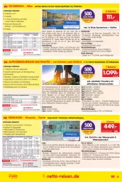 Gazetka promocyjna Netto Marken-Discount - Reise-Angebote Oktober - Gazetka - ważna od 31.10 do 31.10.2023 - strona 21 - produkty: anreisetermine, auer, aust, axe, Bad, Berger, bio, buch, Dior, dusche, eis, Elan, erde, Esszimmer, Heu, Holz, Hüpfburg, kaffee, Kaiser, Käse, Kinder, küche, lebensmittel, leine, LG, natur, ndk, Nordsee, Ofen, perlen, pool, pril, Rauch, Reinigung, reis, reiseveranstalter, reiseverlauf, rezept, sac, schlafsofa, schlafzimmer, schreibtisch, sim, Sofa, Sport, Stier, stube, telefon, Ti, Tiere, tisch, torte, uhr, wasser, wellnessbereich, wiener, Wild, wolle