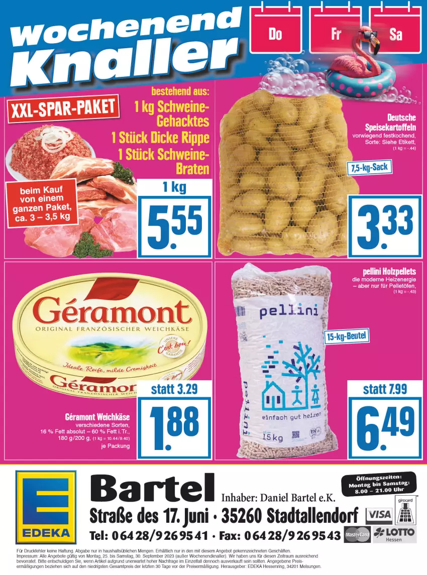 Aktueller Prospekt Edeka - Angebote der Woche - von 25.09 bis 30.09.2023 - strona 20 - produkty: angebot, angebote, beutel, deka, eis, ndk, reis, ring, sac, Ti, ZTE