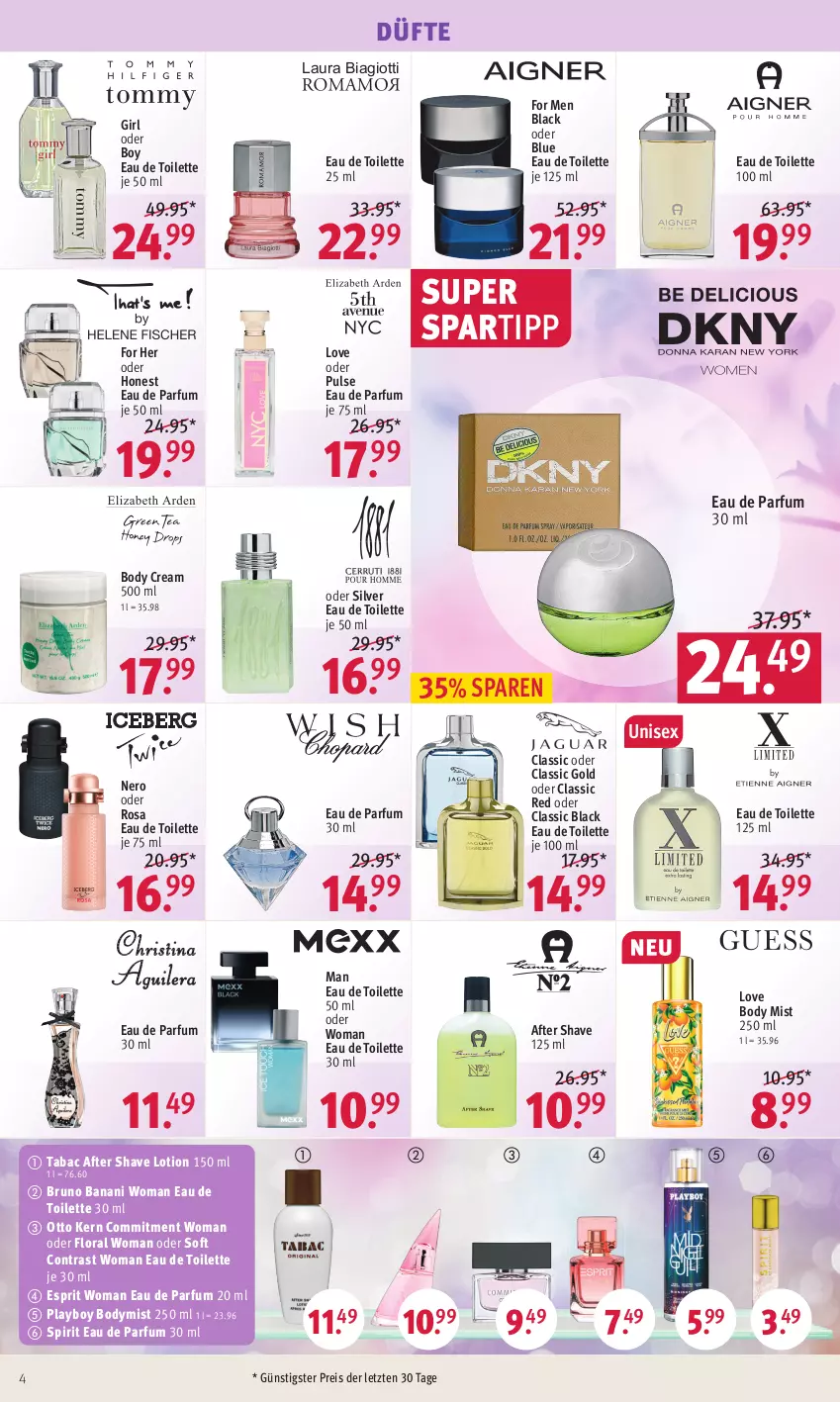 Aktueller Prospekt Rossmann - Prospekte - von 21.08 bis 25.08.2023 - strona 6 - produkty: after shave, body, bruno banani, Eau de parfum, eau de parfum 30 ml, eau de toilette, eau de toilette 100 ml, eau de toilette 30 ml, eau de toilette 50 ml, eis, esprit, lack, laura biagiotti, Lotion, nero, Otto kern, parfum, Playboy, reis, spartipp, Ti, ZTE