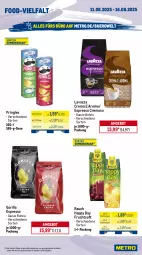 Gazetka promocyjna Metro - Wochen-Angebote - Gazetka - ważna od 16.08 do 16.08.2025 - strona 14 - produkty: angebot, bohne, coca-cola, cola, eis, espresso, flasche, frucht, fruchtsaft, getränk, getränke, Gorbatschow, gösser, Happy Day, krombache, krombacher, lavazza, Metro, natur, Palette, pringles, radler, raspberry, Rauch, reis, ring, saft, Ti, tiefpreis, wodka