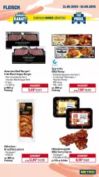 Gazetka promocyjna Metro - Wochen-Angebote - Gazetka - ważna od 16.08 do 16.08.2025 - strona 4 - produkty: Abtei, angebot, angebote, aqua, beef, brustfilet, burger, curry, eis, filet, filets, fisch, fleisch, frischfisch, garnelen, gyros, hähnchenbrust, hähnchenbrustfilet, honig, kotelett, lack, Metro, paprika, reis, rind, Rotbarsch, rotbarschfilet, Schal, Schale, spareribs, thunfisch, Ti, tiefpreis, Wild, wolfsbarsch, Zander