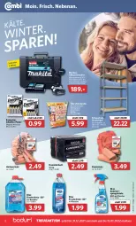 Gazetka promocyjna Combi - Prospekte - Gazetka - ważna od 08.01 do 08.01.2022 - strona 2 - produkty: akku, akkuschrauber, Anfeuerholz, bügel, Eckregal, eis, energizer, ente, flasche, Holz, Kamin, Kaminholz, ladegerät, regal, steckregal, Ti, wolle