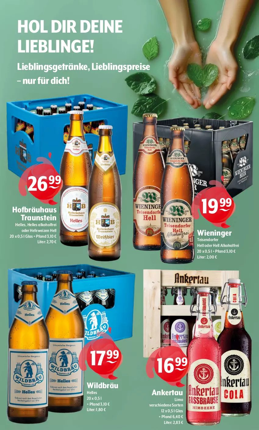 Aktueller Prospekt Getraenke Hoffmann - Prospekte - von 25.08 bis 30.08.2025 - strona 9 - produkty: alkohol, eis, elle, getränk, getränke, Hefe, hefeweizen, limo, reis, Wild