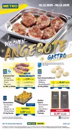 Gazetka promocyjna Metro - Wochen-Angebote Gastro - Gazetka - ważna od 06.12 do 06.12.2025 - strona 1 - produkty: abholpreise, angebot, angebote, bohne, clementinen, eis, filet, fisch, fische, Fischer, fleisch, früchte, ilag, Kette, meeresfrüchte, melitta, Metro, Rauch, reis, rwe, Schere, schwein, schweine, schweinefilet, Ti, tiefpreis, wein, weine, Wild