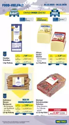 Gazetka promocyjna Metro - Wochen-Angebote Gastro - Gazetka - ważna od 06.12 do 06.12.2025 - strona 11 - produkty: angebot, bockwurst, brot, cheddar, crème fraîche, edamer, eimer, eis, fleisch, gouda, küche, Küchen, Küchensahne, mac, milch, milram, reis, rind, rindfleisch, sahne, salakis, schinken, schwarzwälder schinken, schwein, schweine, Ti, tisch, wein, weine, wurst