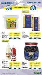 Gazetka promocyjna Metro - Wochen-Angebote Gastro - Gazetka - ważna od 06.12 do 06.12.2025 - strona 13 - produkty: alkohol, angebot, barilla, beutel, bohne, bohnen, Brühe, burger, eis, flasche, Gemüsebrühe, hot dog, kirsch, küche, Küchen, maggi, olive, oliven, pasta, prinzessbohnen, reis, sauce, saucen, schnitten, Ti, torte
